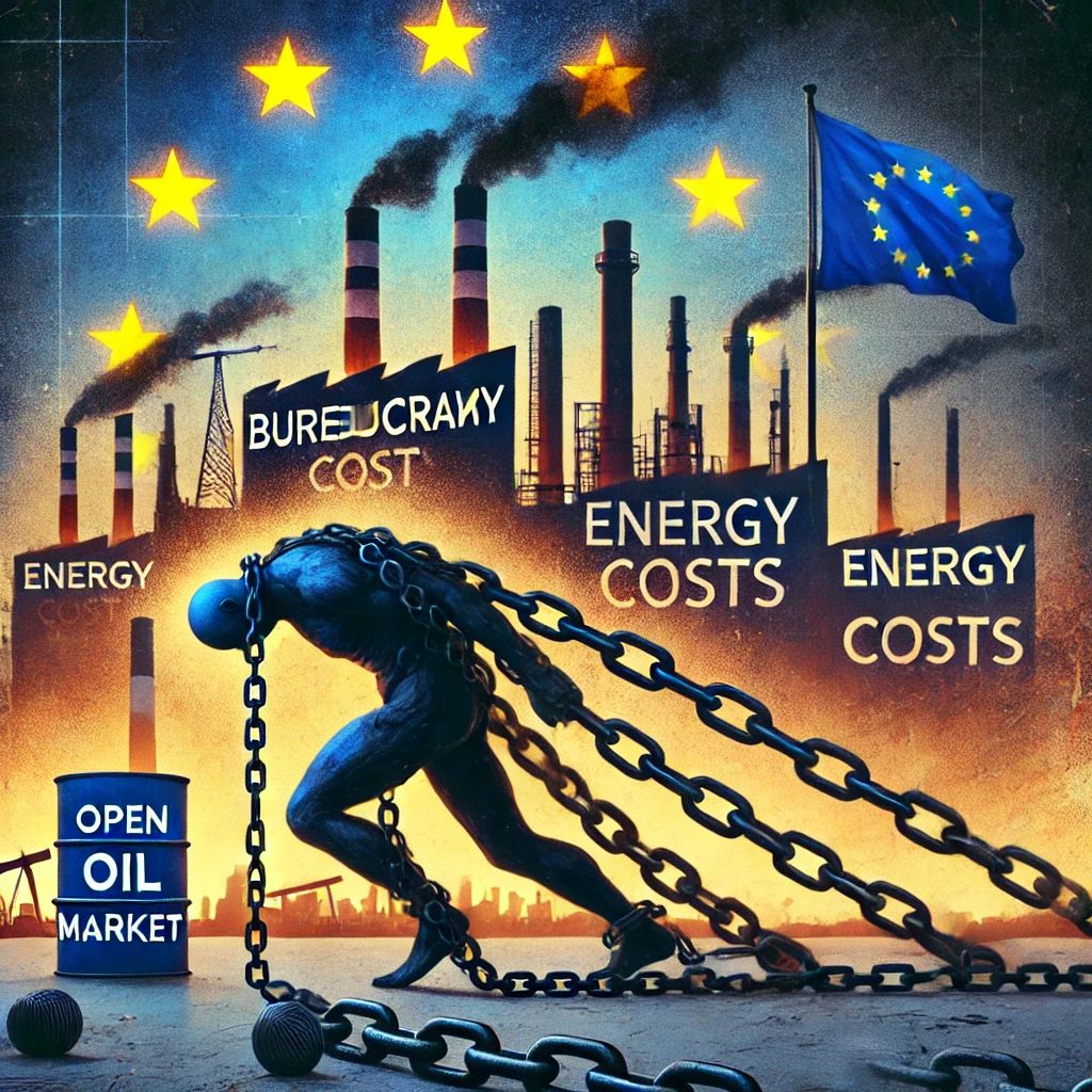 Bureaucracy and energy prices undermine Europe's competitiveness
